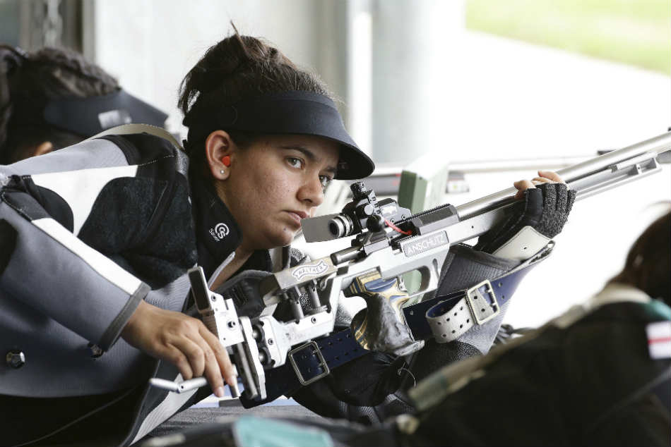 Anjum Moudgil won 50M Rifle Three Positions Silver