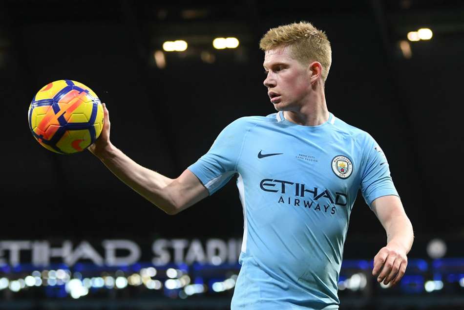 Manchester City midfielder Kevin De Bruyne Manchester City midfielder Kevin De Bruyne
