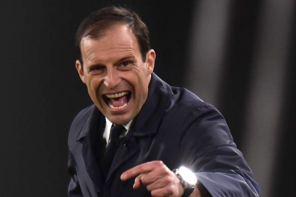Juventus head coach Massimiliano Allegri Juventus head coach Massimiliano Allegri