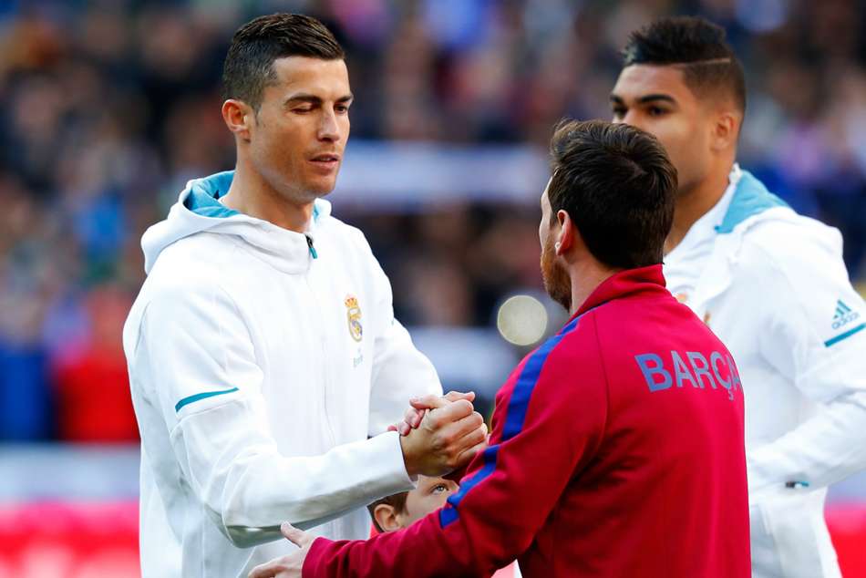 Cristiano Ronaldo (left) and Lionel Messi Cristiano Ronaldo (left) and Lionel Messi