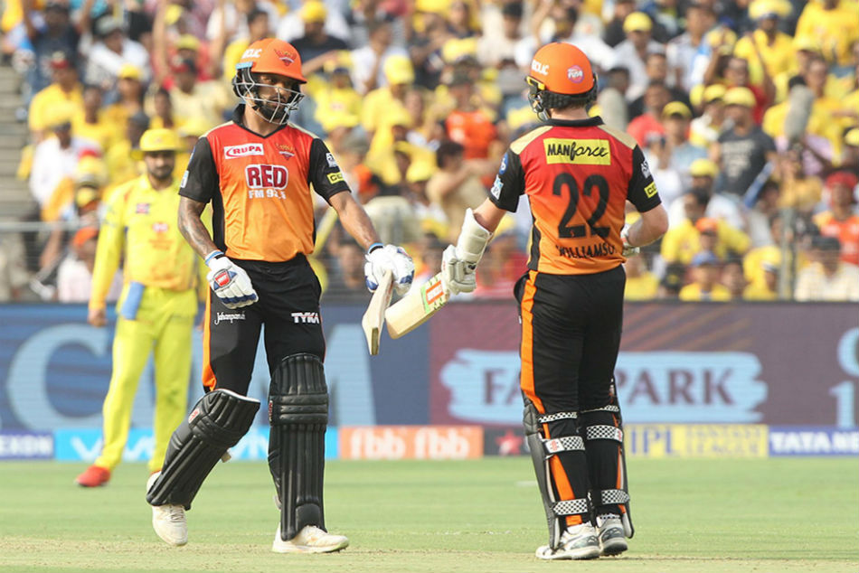 IPL 2018: CSK Vs SRH, Live Updates: SRH lose Dhawan-Williamson off successive deliveries