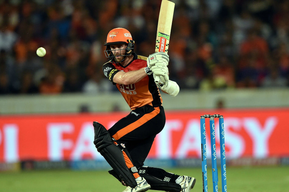 Kane Williamson of Sunrisers Hyderabad (SRH) notched up 56 runs against Royal Challengers Bangalore (RCB) during their IPL 2018 match