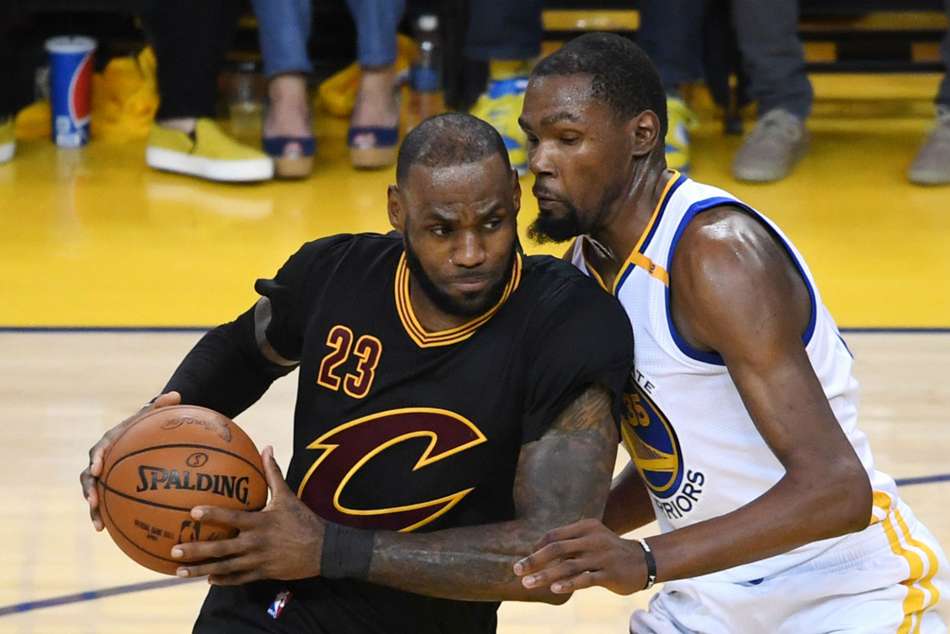 LeBron James and Kevin Durant LeBron James and Kevin Durant