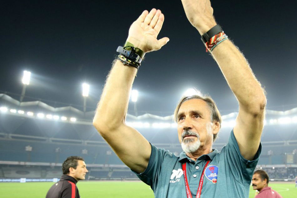 Miguel Angel Portugal, the Delhi Dynamos coach during the fourth season of the ISL (Image: Delhi Dynamos)