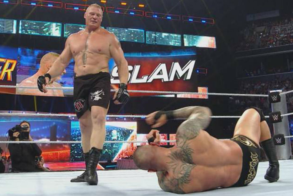 Brock Lesnar (image courtesy Twitter) Brock Lesnar (image courtesy Twitter)