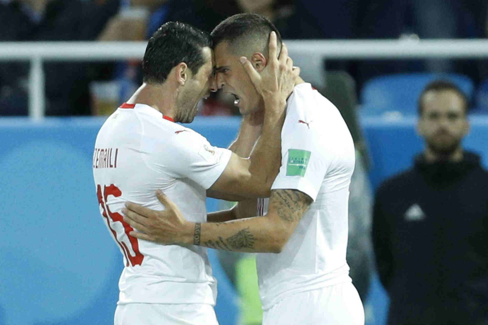 Xhaka hits equaliser for Swiss team