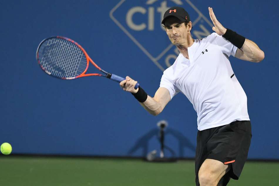 Andy Murray is chuffed after his latest victory at City Open Andy Murray is chuffed after his latest victory at City Open