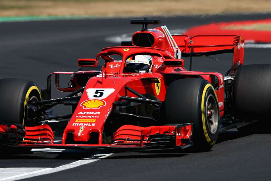 Sebastian Vettel of Ferrari Sebastian Vettel of Ferrari