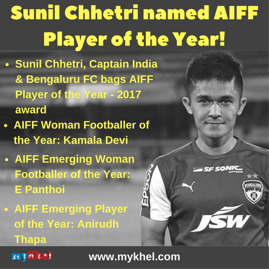 Sunil Chhetri... Another feather in the cap