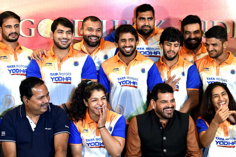 The Indian wrestling team