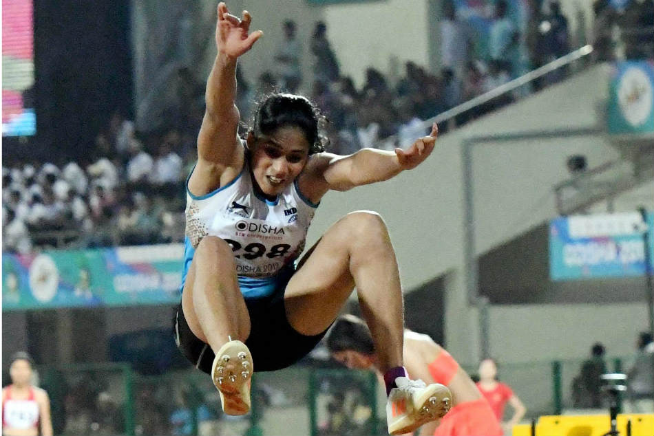 Neena Varakil, Indian long jumper