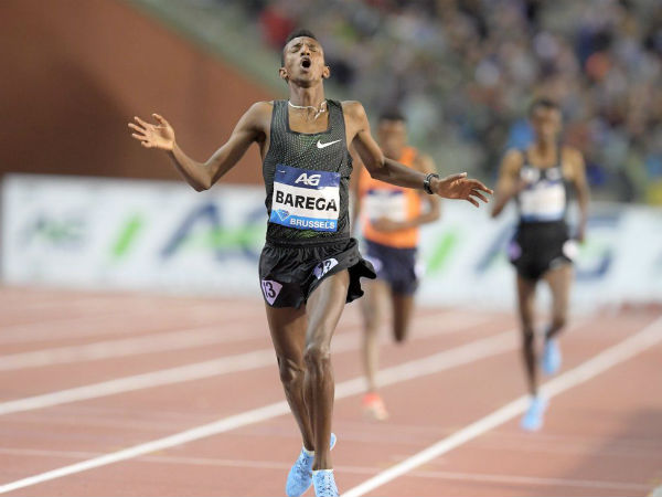 Selemon Barega's world-leading 5,000M win, Brussels