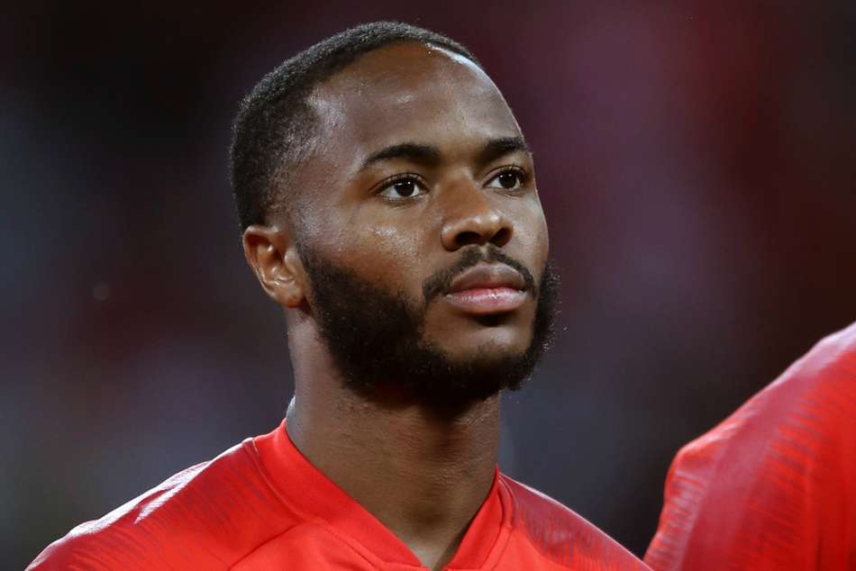 England and Manchester City forward Raheem Sterling England and Manchester City forward Raheem Sterling
