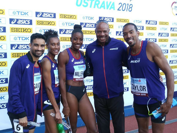 Mixed 4x400M triumph