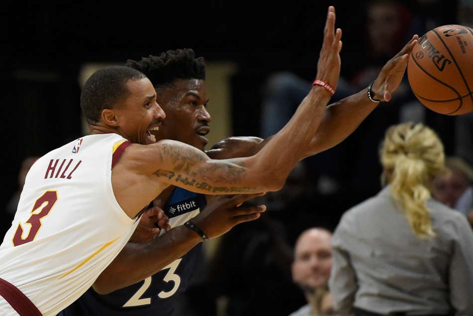 Jimmy Buttler in action for Minnesota Timberwolves Jimmy Buttler in action for Minnesota Timberwolves