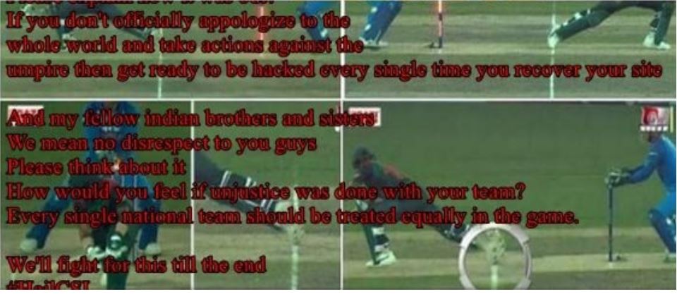 Kohlis website hacked by Bdesh fans