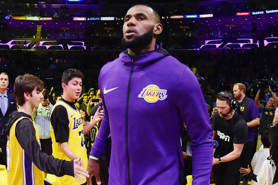 LeBron James moved to Lakers in the off season LeBron James moved to Lakers in the off season