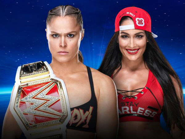 Raw Women's Championship: Ronda Rousey (c) vs. Nikki Bella