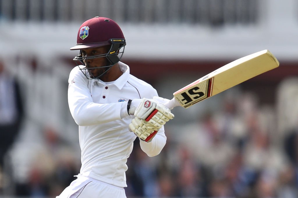 Roston Chase is batting at 98*