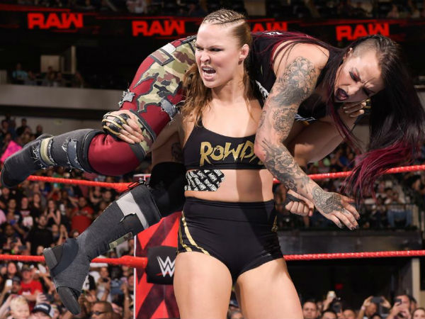 Rousey, Bellas and Riott Squad