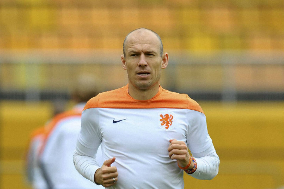 Right wing - Arjen Robben (Bayern Munich)