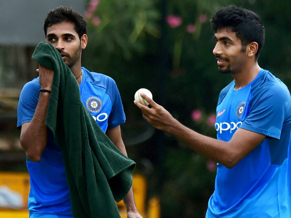 2. On Bhuvi and Bumrah's excellent form