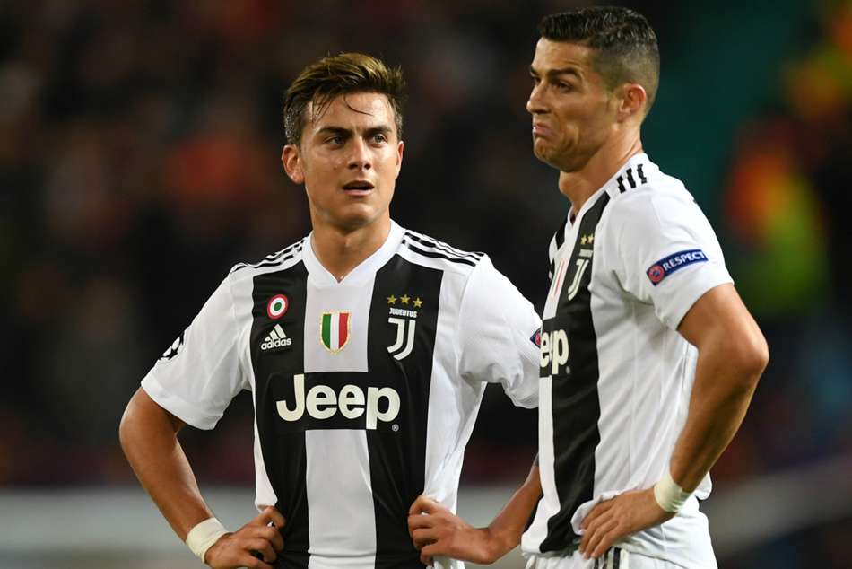 Paulo Dybala (left) and Cristiano Ronaldo