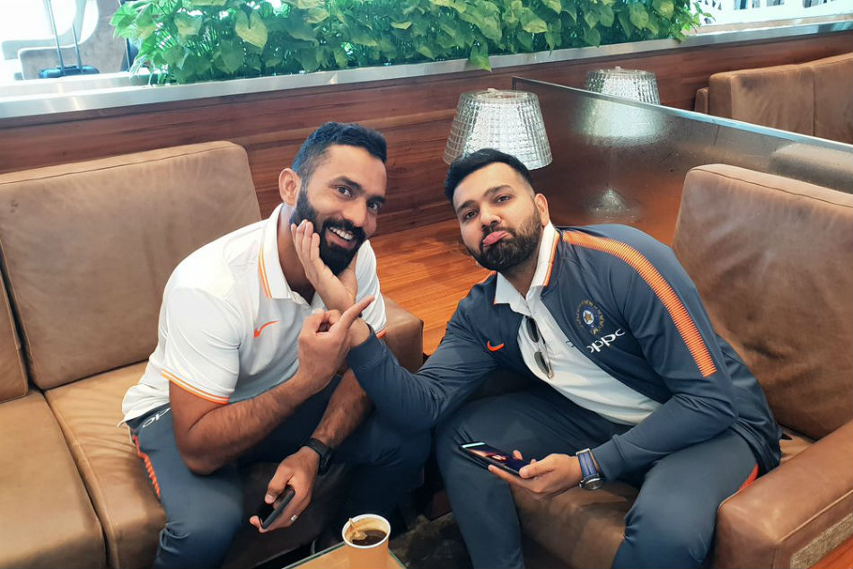 Rohit-Dinesh's bromance