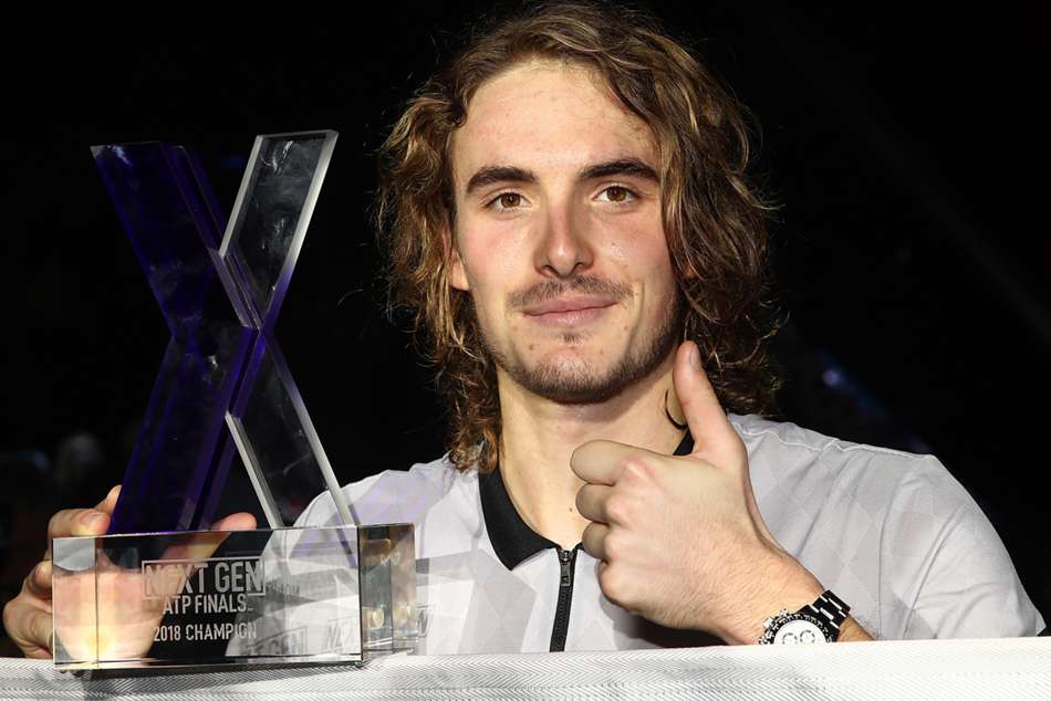 Next Gen ATP Finals winner Stefanos Tsitsipas Next Gen ATP Finals winner Stefanos Tsitsipas