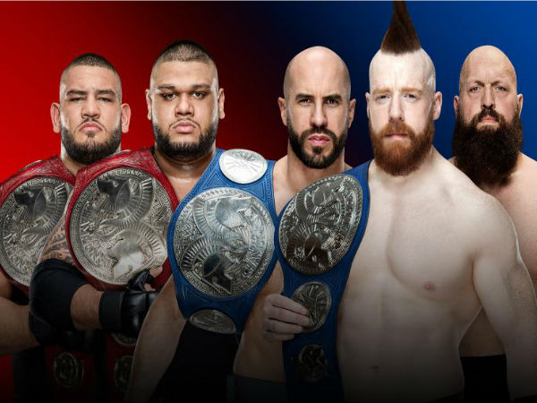 Tag Team Match: Raw Tag Team Champions vs Smackdown Tag Team Champions