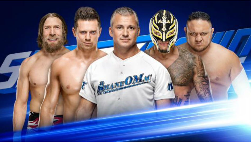 Will Team Blue stay on the same page? (Images: WWE.com) Will Team Blue stay on the same page? (Images: WWE.com)