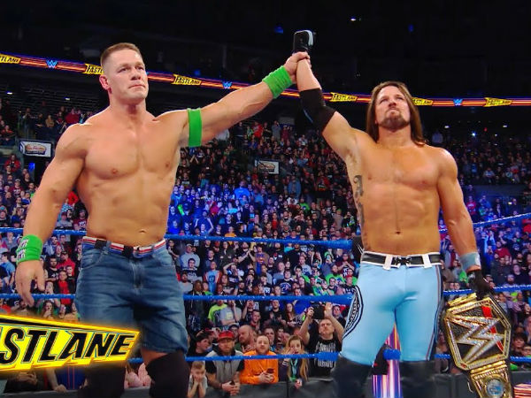 Six-pack challenge for the WWE championship (Fastlane)