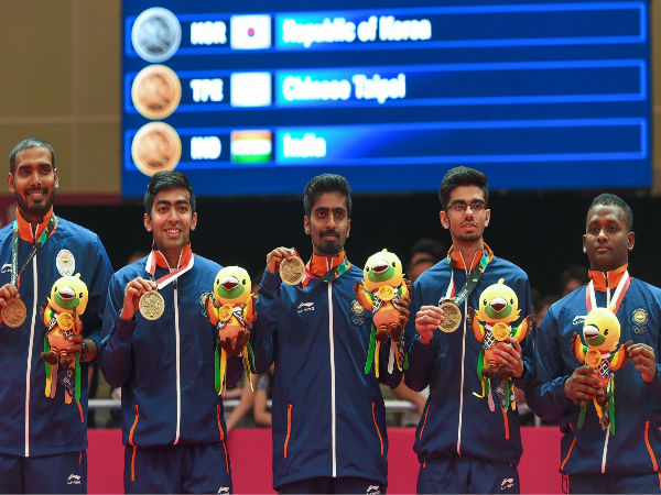 Indian men's team Asiad bronze