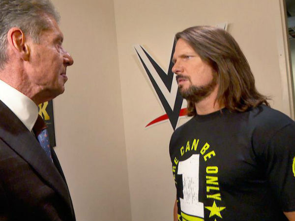 AJ Styles to confront WWE Champion Daniel Bryan