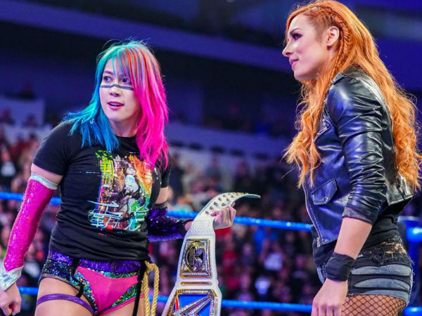 SMACKDOWN WOMEN'S CHAMPIONSHIP: Asuka (c) vs. Becky Lynch