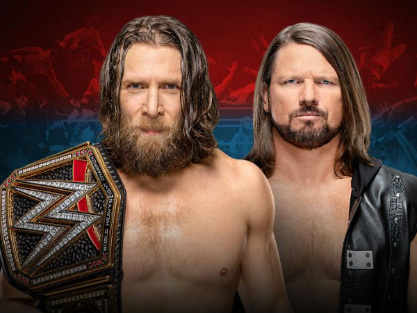 WWE Championship: Daniel Bryan (c) vs. AJ Styles
