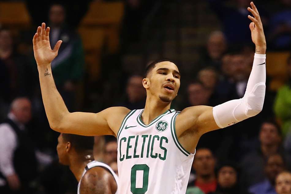 Celtics star Jayson Tatum Celtics star Jayson Tatum