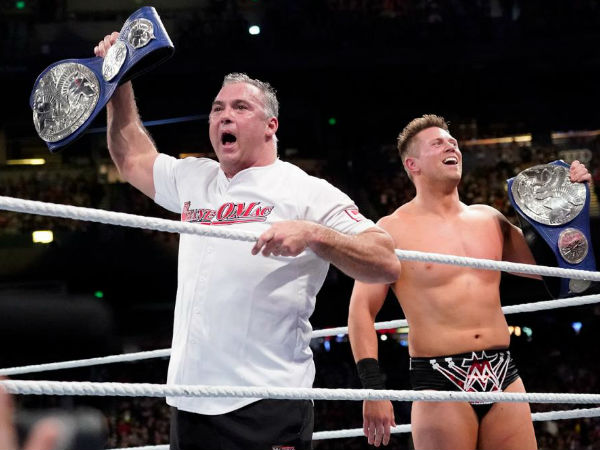 Shane-o-Mac & The Miz's Tag Team Celebration