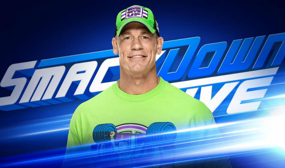 John Cena returns on Smackdown (image courtesy WWE.com) John Cena returns on Smackdown (image courtesy WWE.com)