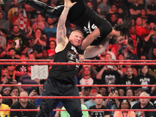 Seth Rollins seeks Brock redemption