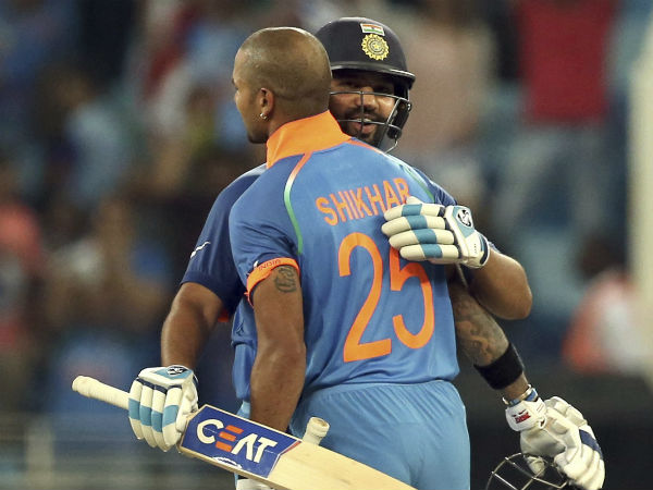 1. The Dhawan and Rohit show