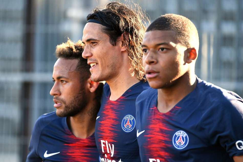 Kylian Mbappe (right) to lead PSG forward line in Manchester Kylian Mbappe (right) to lead PSG forward line in Manchester