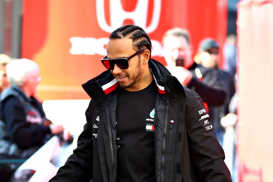 Hamilton not worried by Ferrari pace Hamilton not worried by Ferrari pace