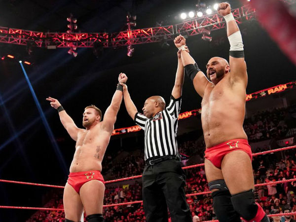 Tag team and rest of the roster