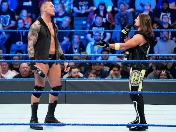 AJ Styles and Rest of the roster