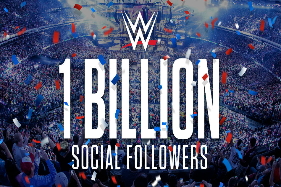 WWE surpasses one billion social media followers WWE surpasses one billion social media followers