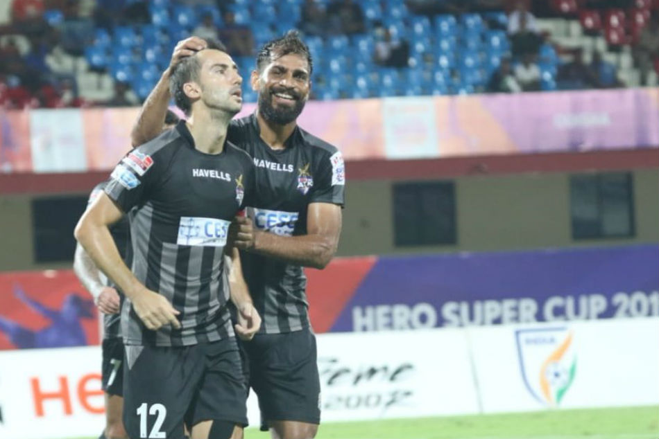 Balwant Singh did the star turn for ATK. Balwant Singh did the star turn for ATK.