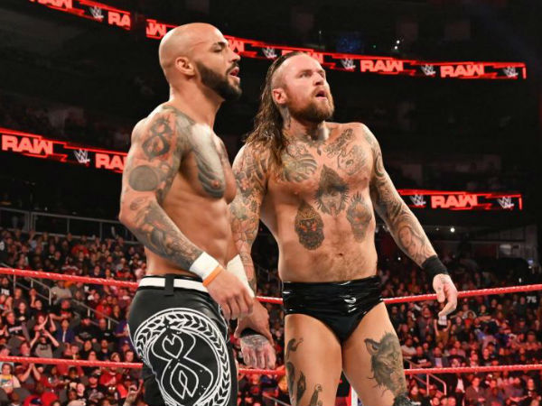 Can Aleister Black & Ricochet win the Raw Tag Team Championship?