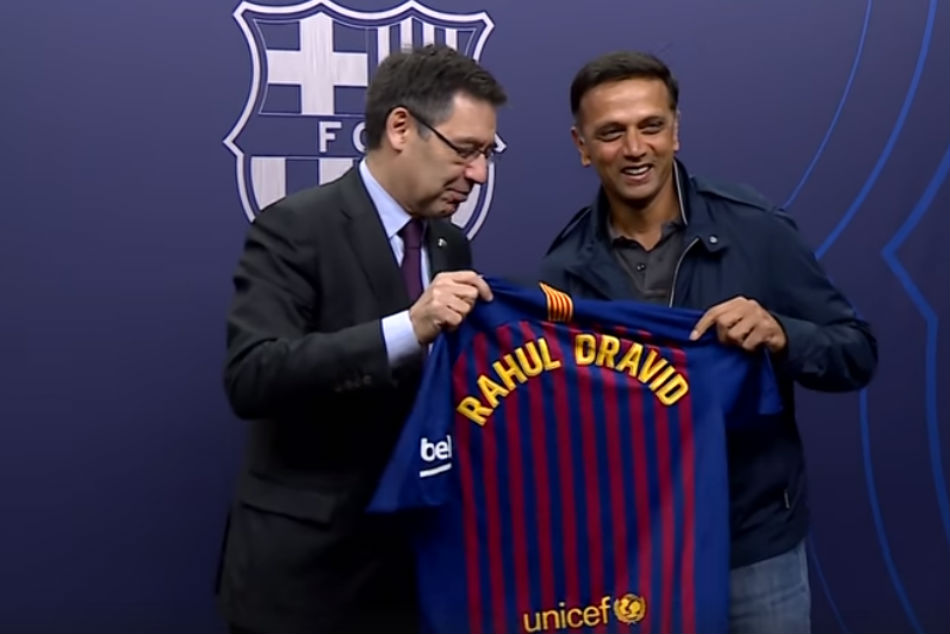 IPL games similar to El Clasico of La Liga: Rahul Dravid on his visit to Camp Nou IPL games similar to El Clasico of La Liga: Rahul Dravid on his visit to Camp Nou