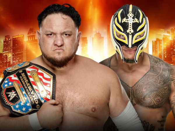 United States Championship: Samoa Joe vs. Rey Mysterio